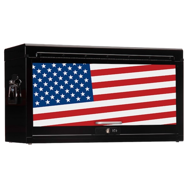Top Box, 6 Drawer, Black, 26 in W